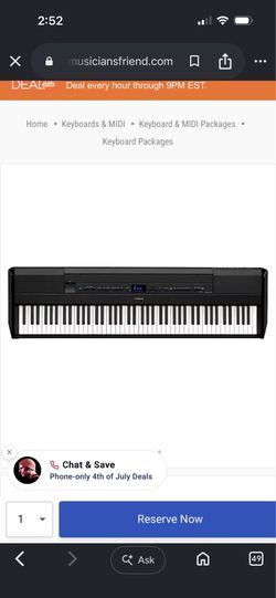Yamaha P-515 88-Key Flagship Digital Piano Black