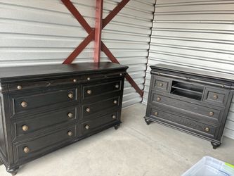 Dress and armoire together. Deep espresso. For pick up in southern highlands