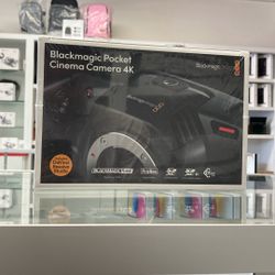 Blackmagic Pocket Cinema Camera 4K Limited Time Sale 6/28