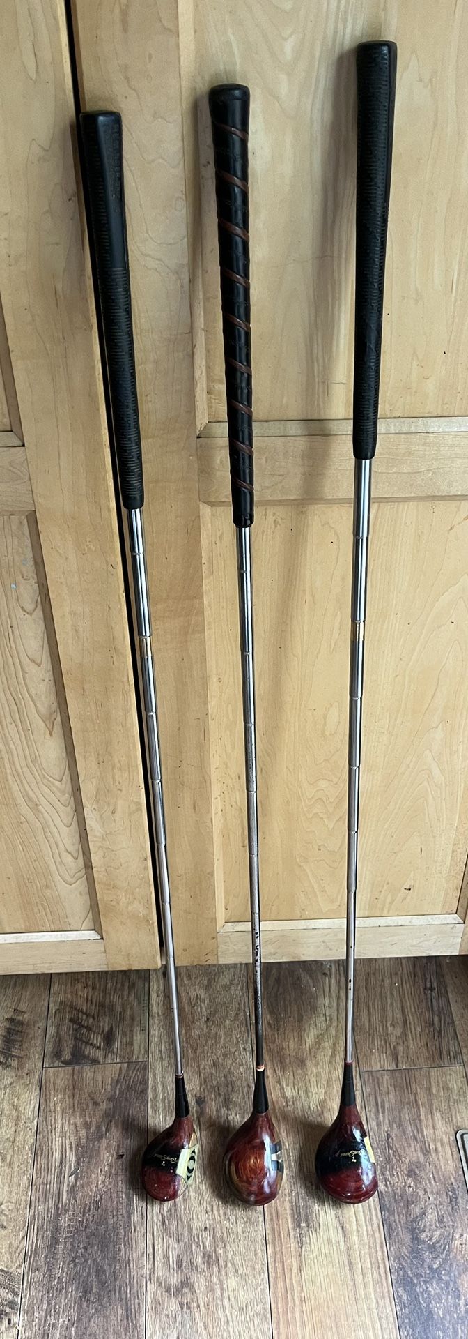 Set of 3 Vintage Wilson Blue Ridge Master Bilt 4300 Drivers
