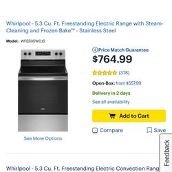 Whirlpool Electric Range