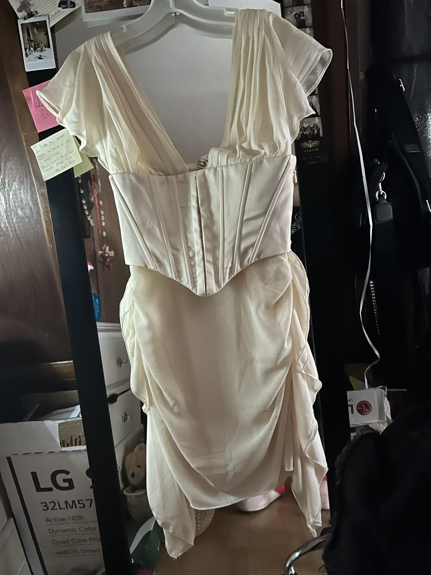 Ivory Corset Dress
