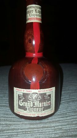 Vintage WOODEN grand marnier bottle opener