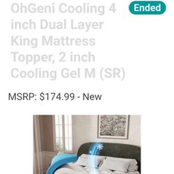 King Size Mattress Topper 