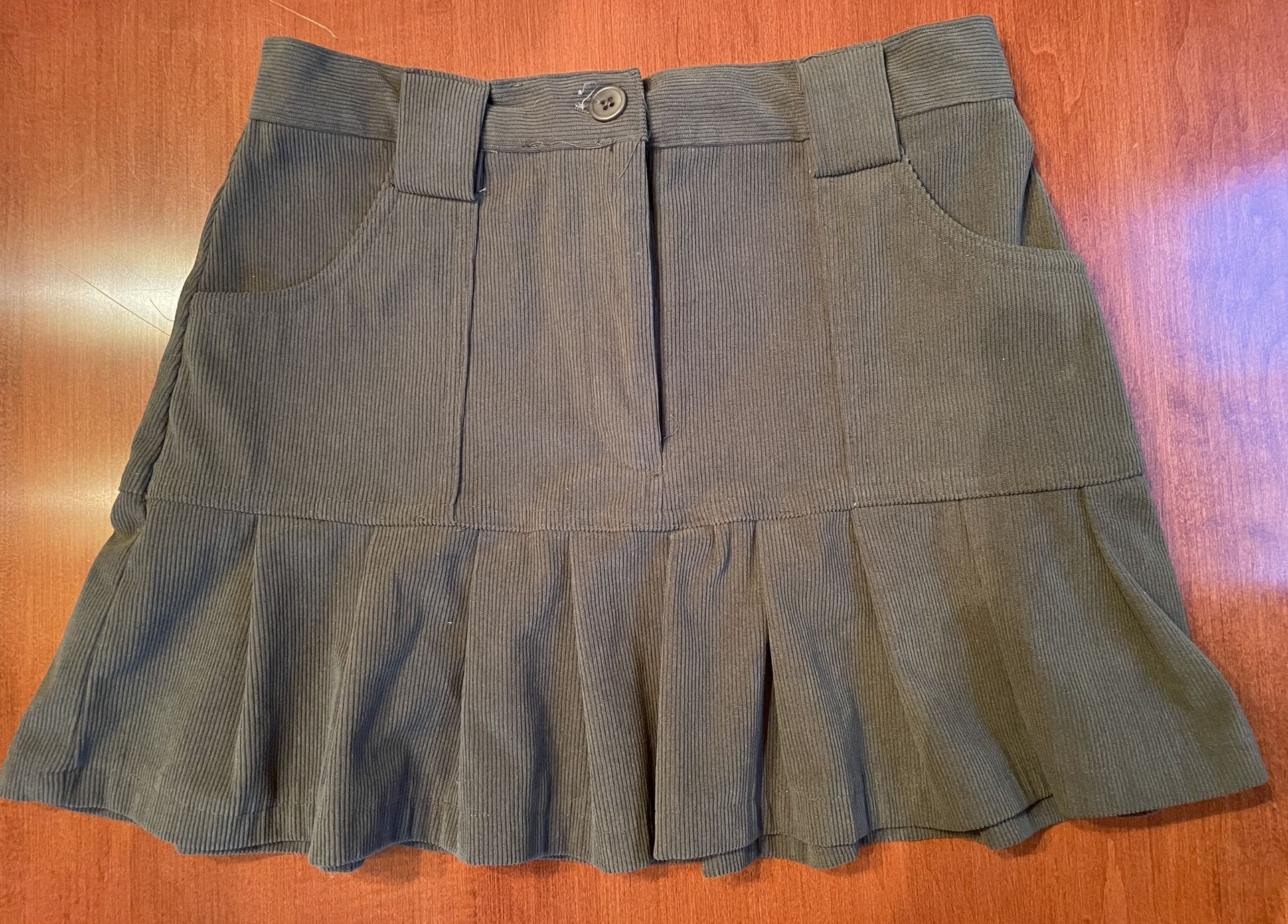 Corduroy Skirt