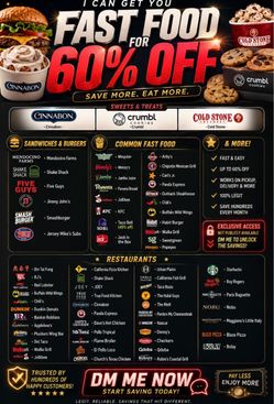 Free fast food