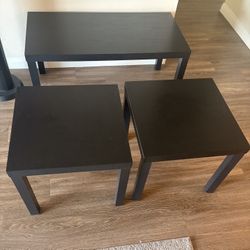 Ikea coffee table /End tables 