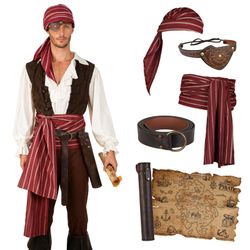 Pirate Renaissance Costume Accessories/ Disfraz de Pirata