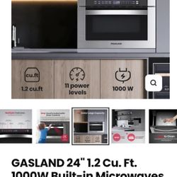 Built-in Microwave - Drawer. Open Box, never used, new.