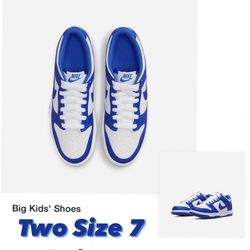 Nike Dunk “Blue Racer” Size   7m