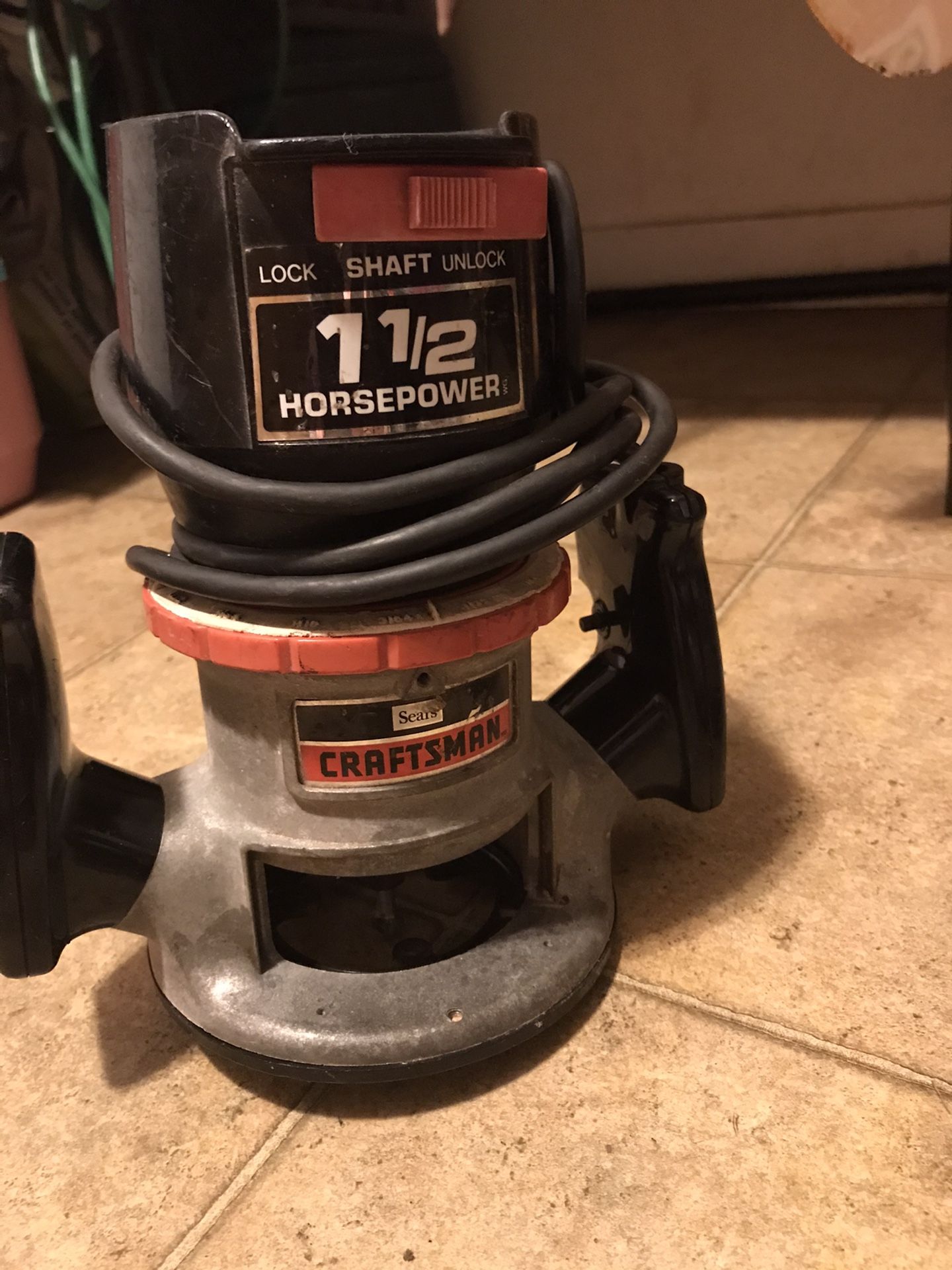 Craftsman router 8 A