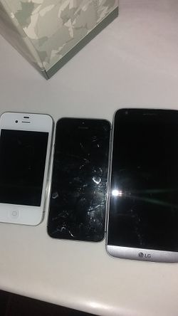 iPhone SE, LG-G5, iPhone 5