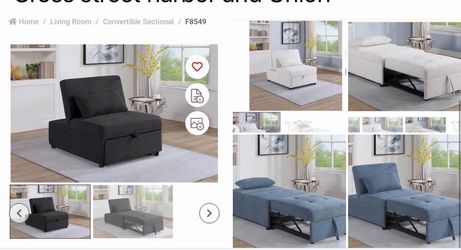 $160 chair bed