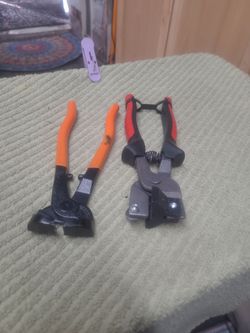Tile Nipper and Tile Cutter Pliers Set