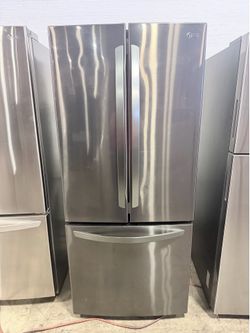 LG REFRIGERATOR 3 DOOR USED LIKE NEW 60 days warranty