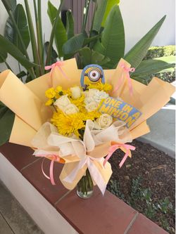 Minion Flower bouquet