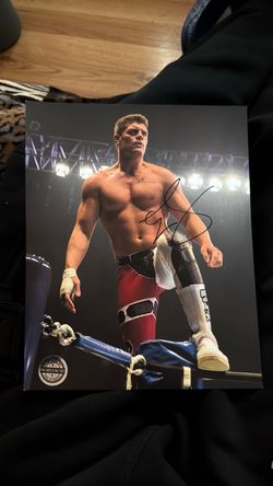 Wrestlers photo signature