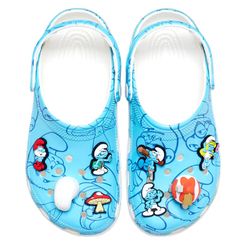 SMURFS CROCS 