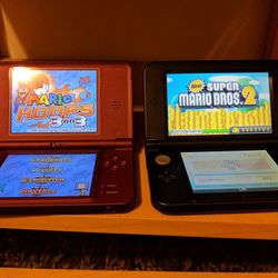Nintendo DsXL Bundle Plus Games 