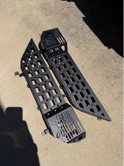 Jeep metal front door pockets