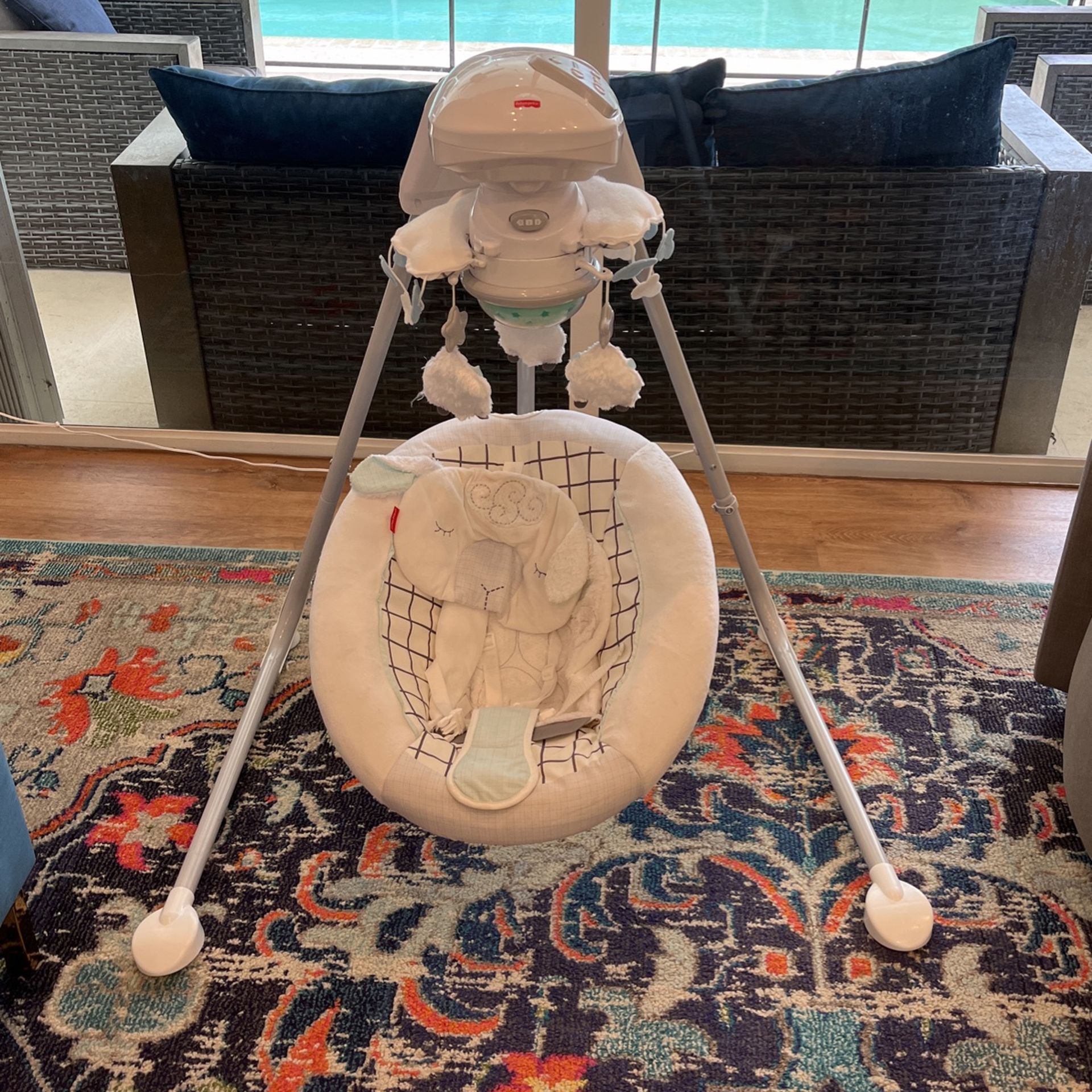 Fisher Price® Sweet Little Lamb Swing - Main Image
