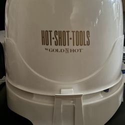 Hot Shot Tools Gold 'N Hot Full Hood Hard Hat Bonnet Hair Dryer 