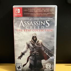 Assassin's Creed The Ezio Collection for Nintendo Switch video game console system lite oled 3 games AC assassins assassin