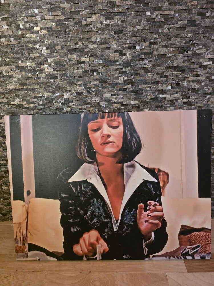 3'x2' Cult Classic Film Paintings Torentino Etc.