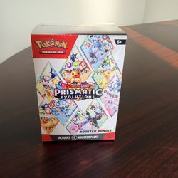 Pokémon TCG Prismatic Evolutions Booster Bundle New & Factory Sealed