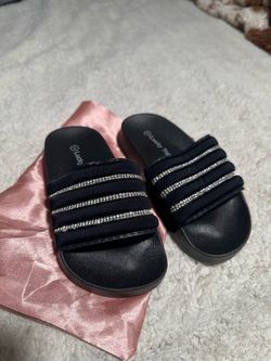 Girl slides