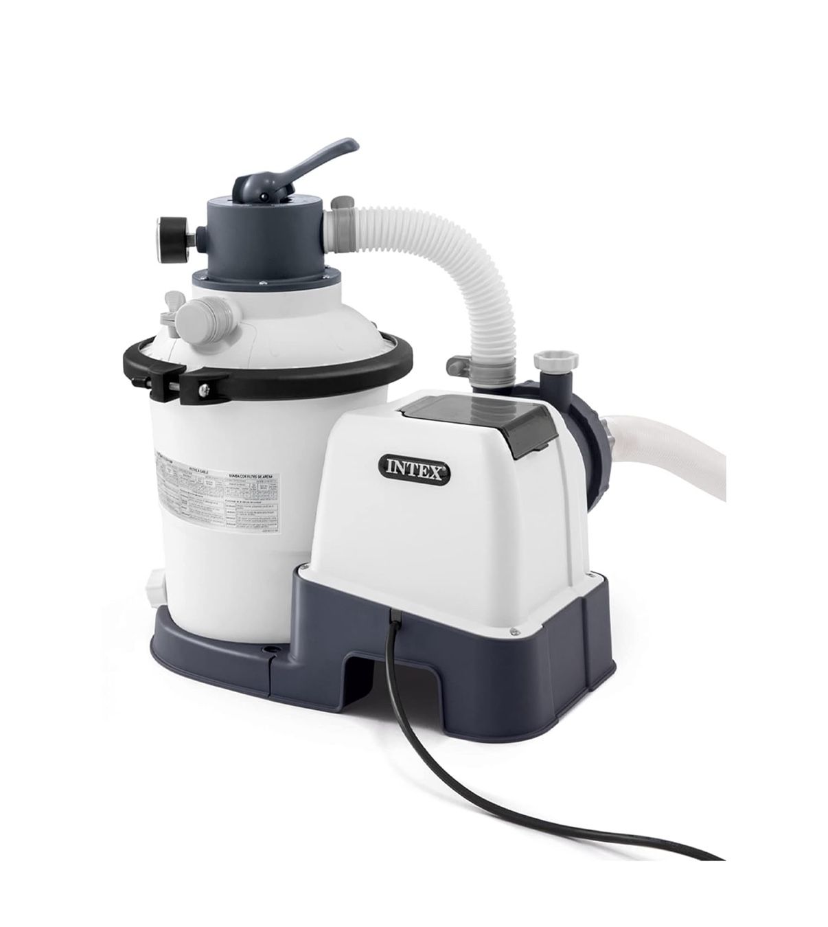 Sand Filter Pool Pump for Above Ground Pools: 925 GPH Pump Flow Rate – Improved Circulation and Filtration