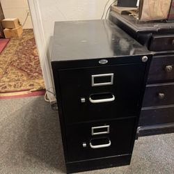 Two Drawer File Cabinet 