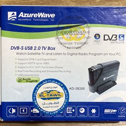 AzureWave AzureWave AD-SB200 Twinhan Satellite HDTV Receiver, HD 1080 with Remote.