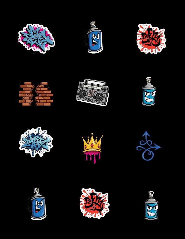 Downable Sticker Sheet