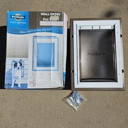 PetSafe Wall Entry Akuminum Pet Door