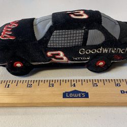 Dale Earnhardt Nascar Beanie Racer Car 3-Goodwrench Plush Toy