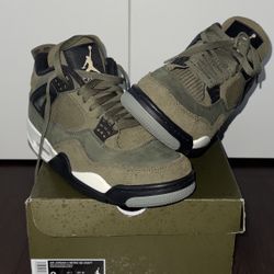 Craft Olive Jordan 4 (Size 8)
