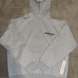 Essentials Fear Of God Medium Dark Oat Hoodie