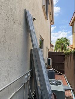 Metal (Galvanized) Hurricanes Shutters