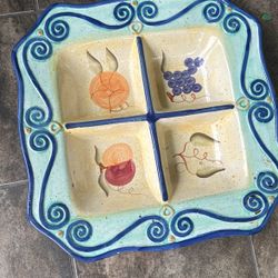 Fruits Or Cookies Big Plate