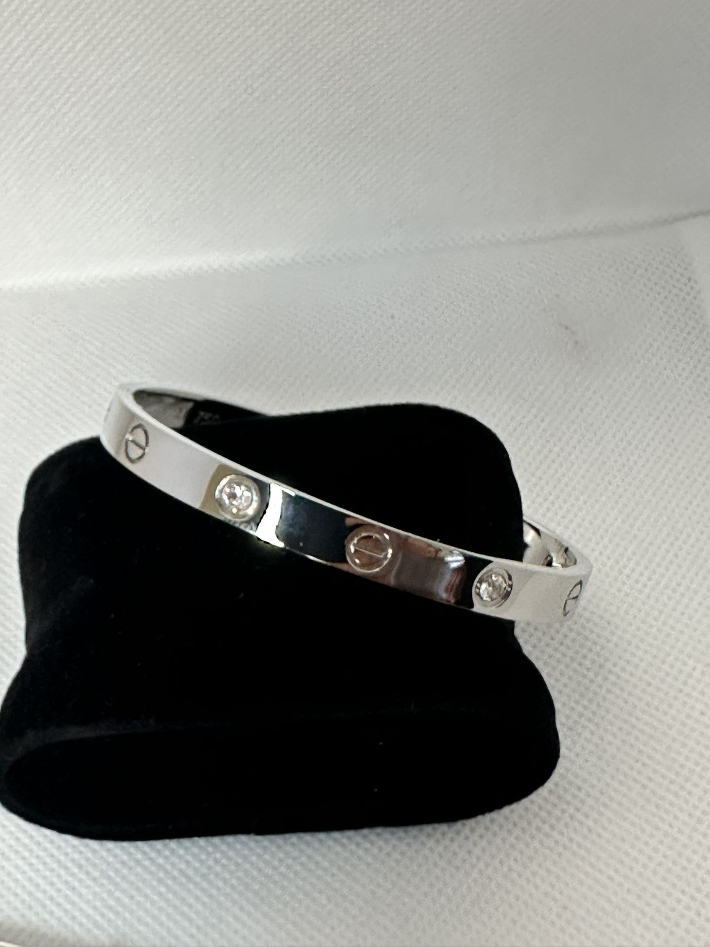 Silver Love Bracelet Stainless Steel
