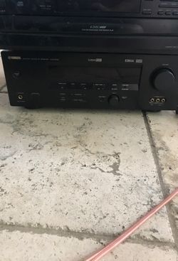 Yamaha stereo system