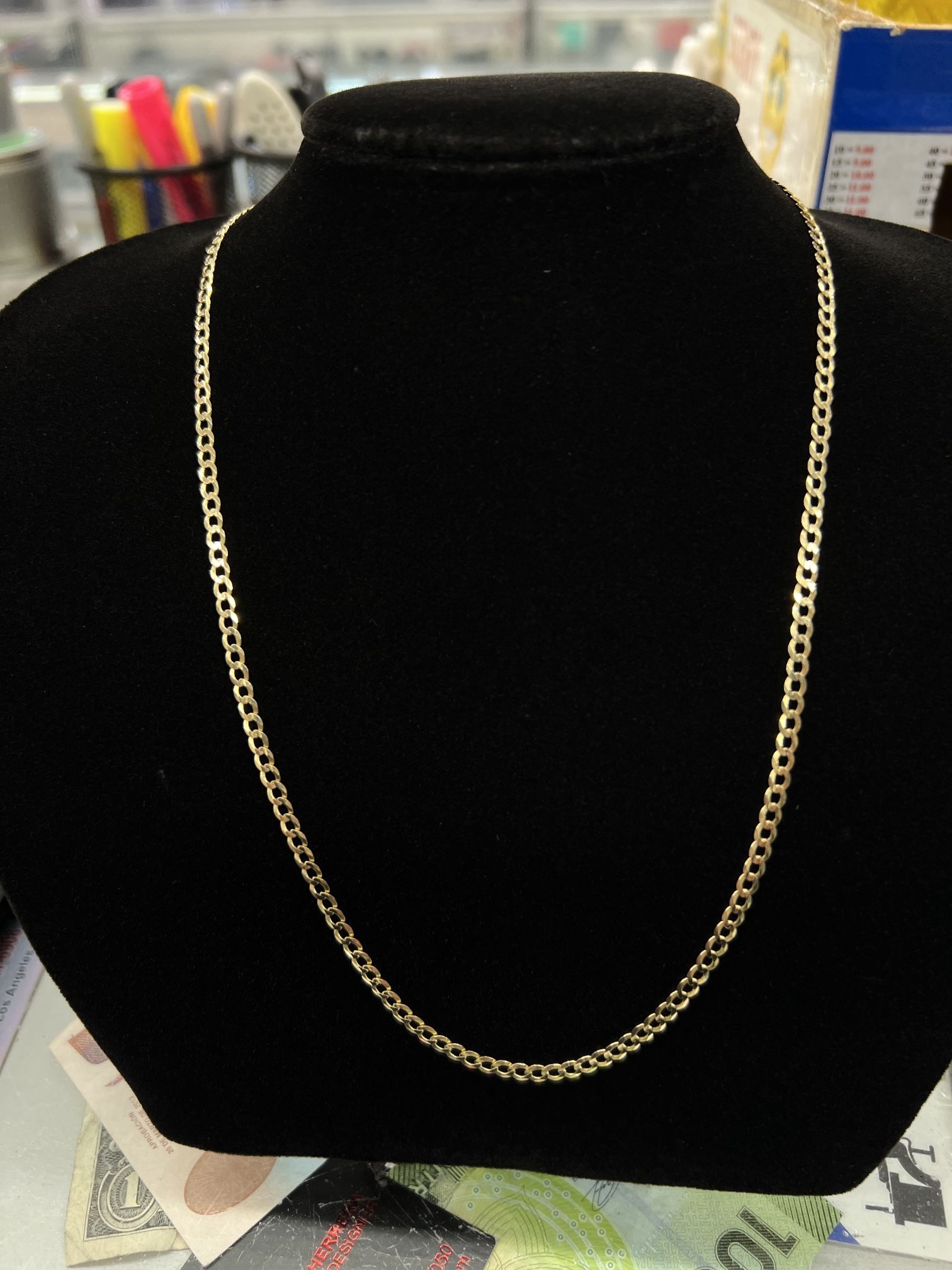 $850 Yellow Gold Cuban Chain