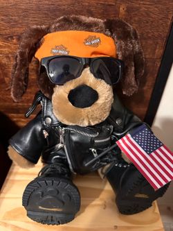 Harley build a bear dog