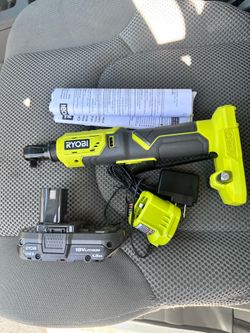 New Ryobi ratchet battery charger
