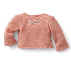 American Girl Frosty Frills Sparkle Sweater AG Fashion Show Mix & Match Holiday
