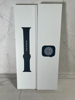 Apple Watch Series 8 45mm Midnight Aluminum with Midnight Sport Band M/L (A1G013035)