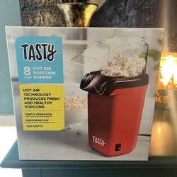 Tasty Hot Air Popcorn 8Cuo Maker