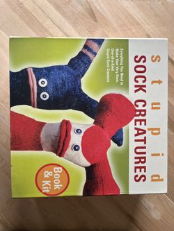 Sock Creatures Book And Making Kit