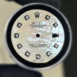 Rolex Datejust 36 36mm MOP mother of pearl diamond dial